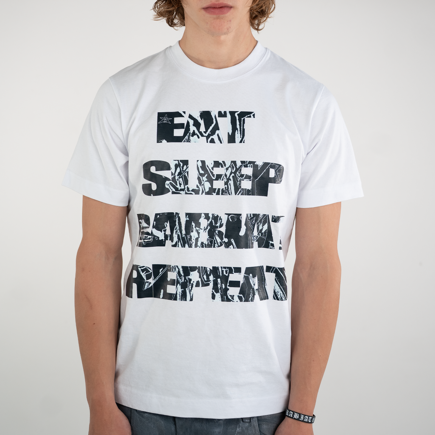 EAT SLEEP RABIAT REPEAT TSHIRT